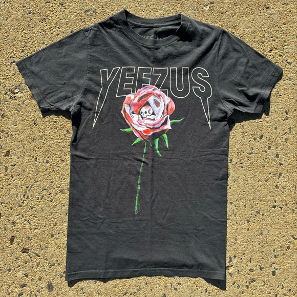 Kanye West x Yeezus 2014 Official Tour Merch Rose Skull Supply x